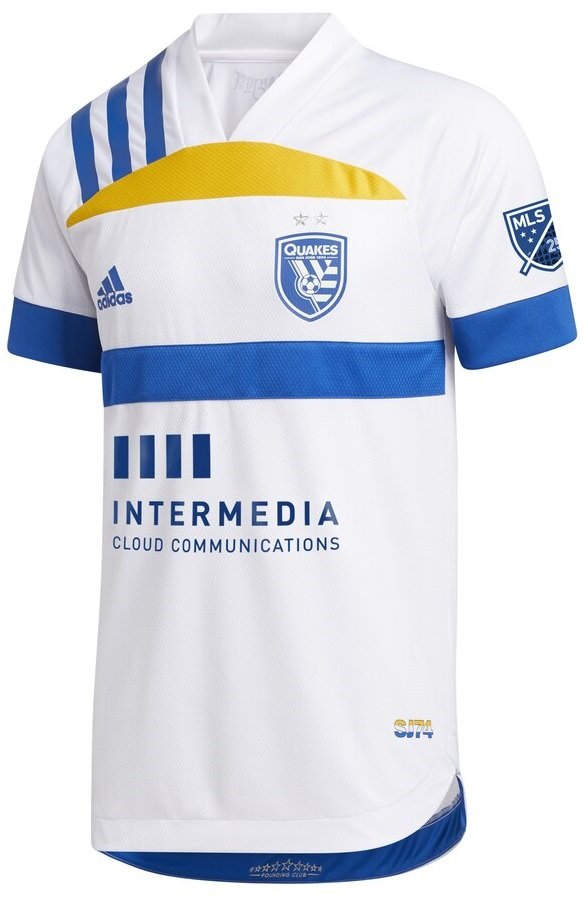 Camisa oficial Adidas San Jose Earthquakes 2020 II jogador